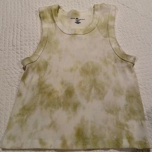 Brandy Melville cropped tie-dye tank
